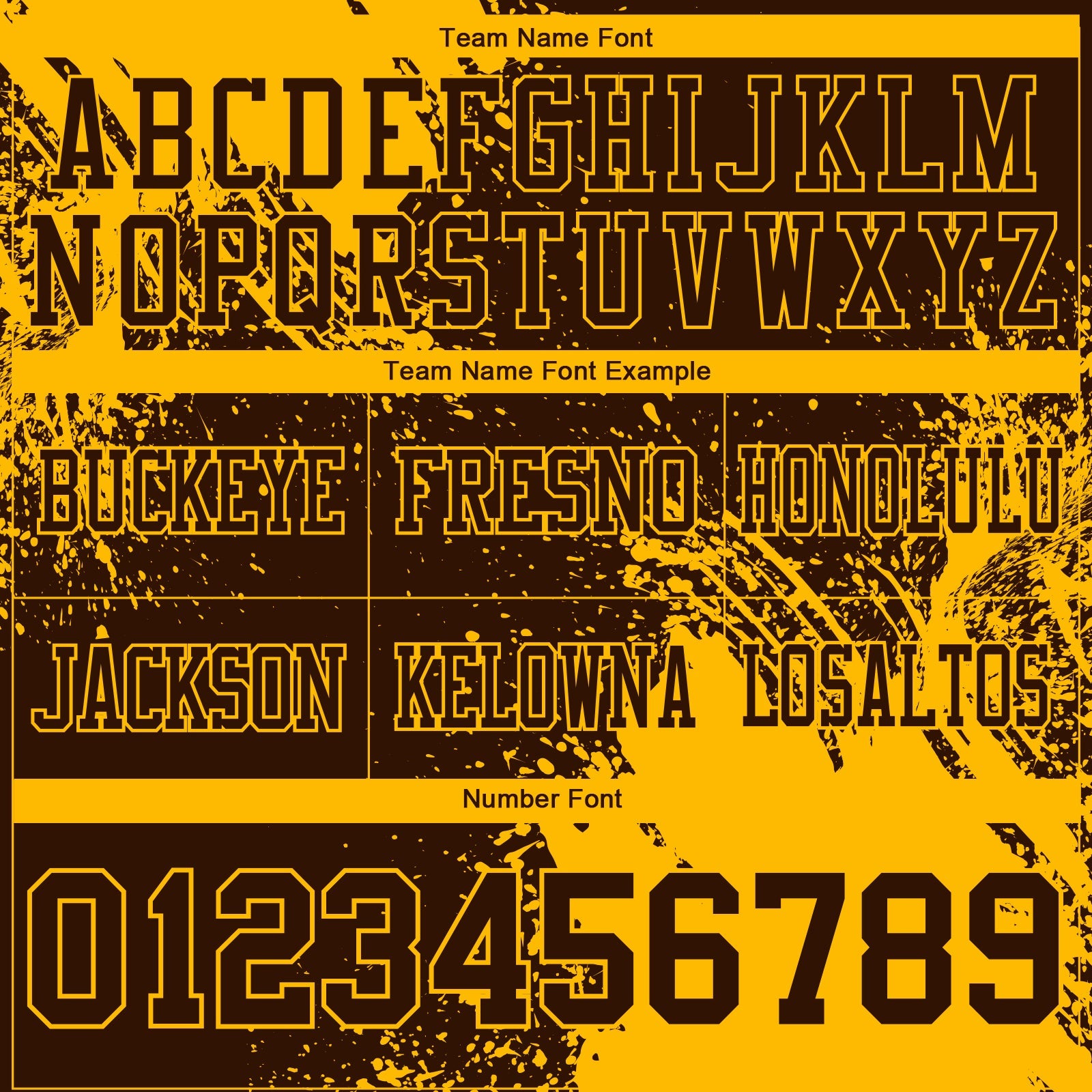 Custom Brown Gold 3D Pattern Abstract Brush Stroke Authentic Football Jersey