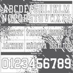 Custom White Steel Gray 3D Pattern Abstract Brush Stroke Authentic Football Jersey