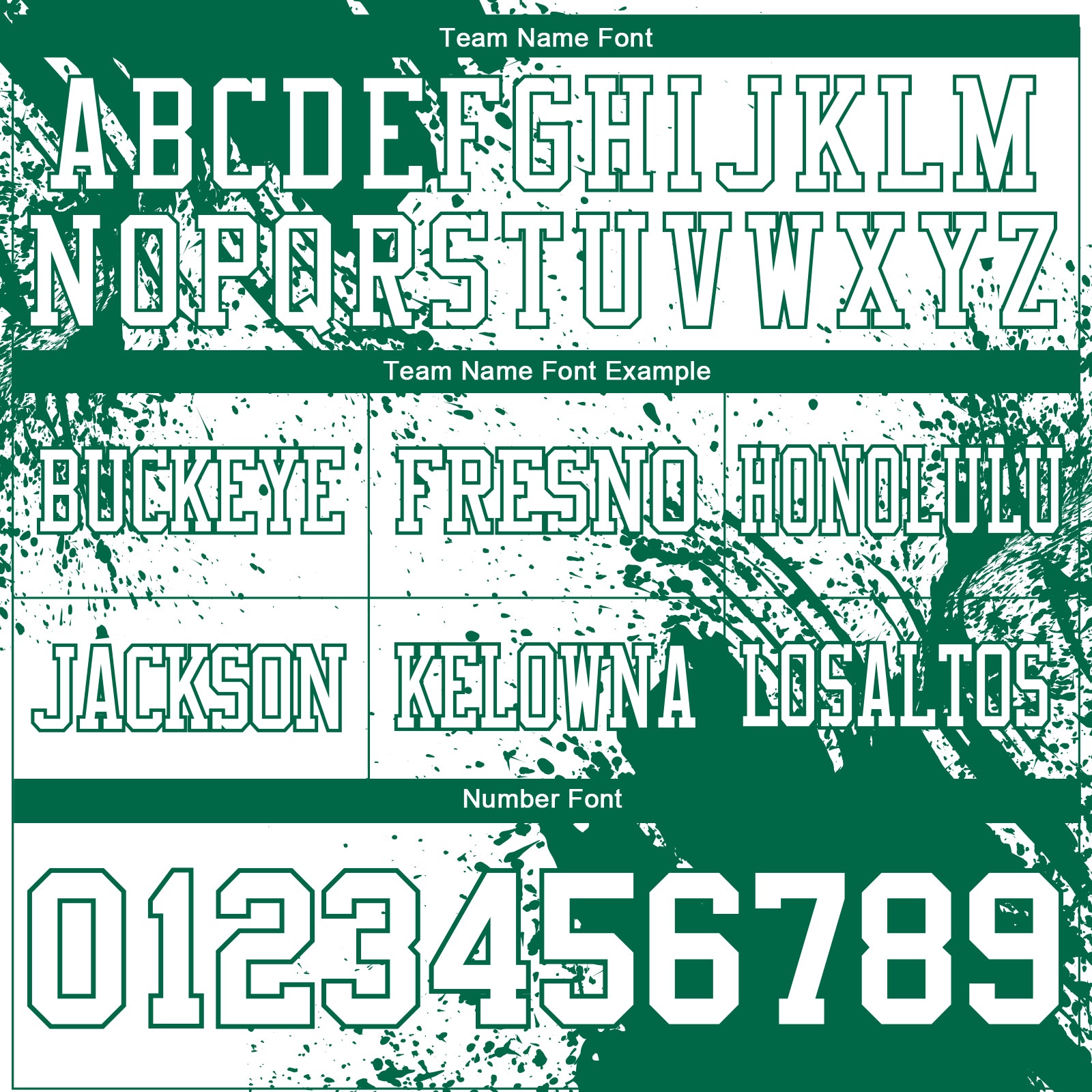 Custom White Kelly Green 3D Pattern Abstract Brush Stroke Authentic Football Jersey