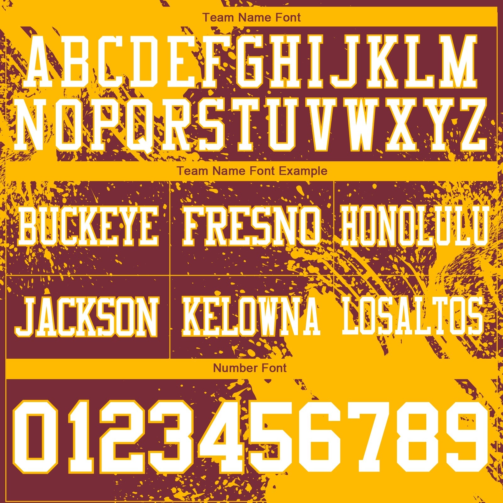 Custom Burgundy White-Gold 3D Pattern Abstract Brush Stroke Authentic Football Jersey