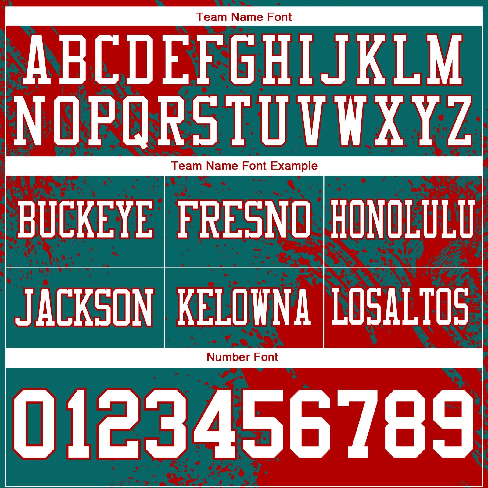 Custom Teal White-Red 3D Pattern Abstract Brush Stroke Authentic Football Jersey