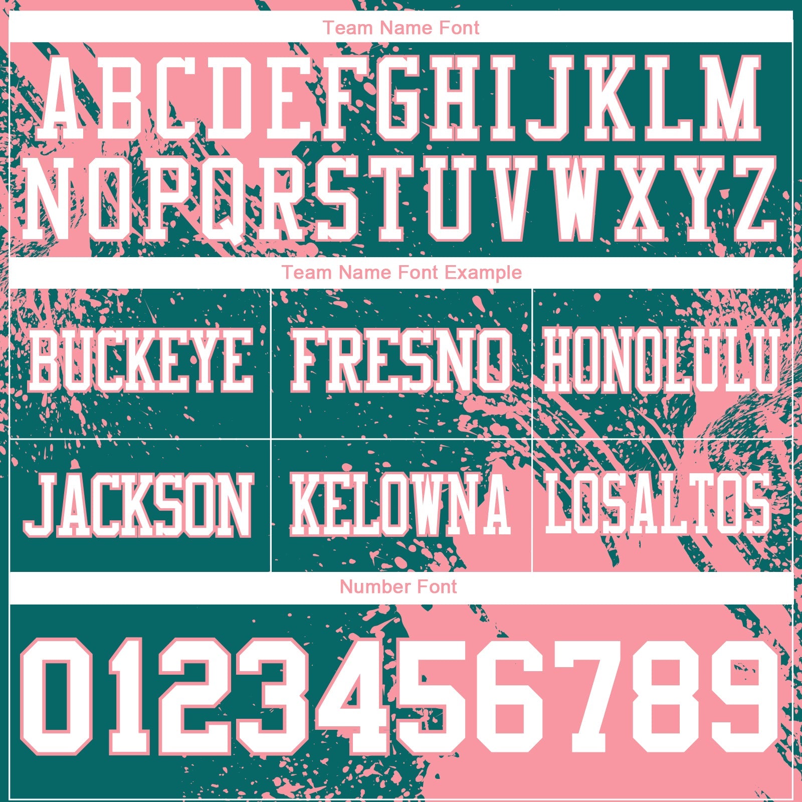 Custom Teal White-Medium Pink 3D Pattern Abstract Brush Stroke Authentic Football Jersey