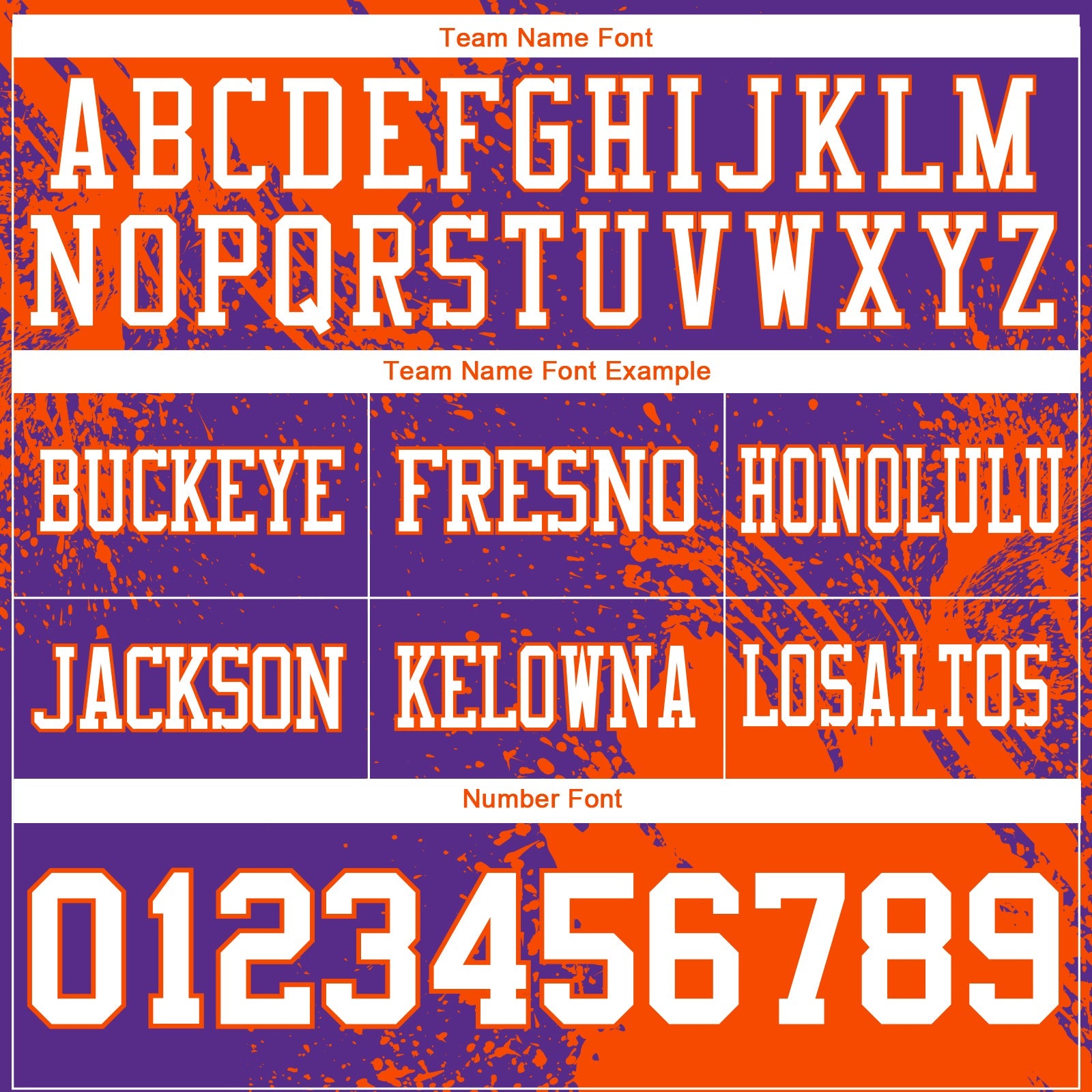 Custom Purple White-Orange 3D Pattern Abstract Brush Stroke Authentic Football Jersey