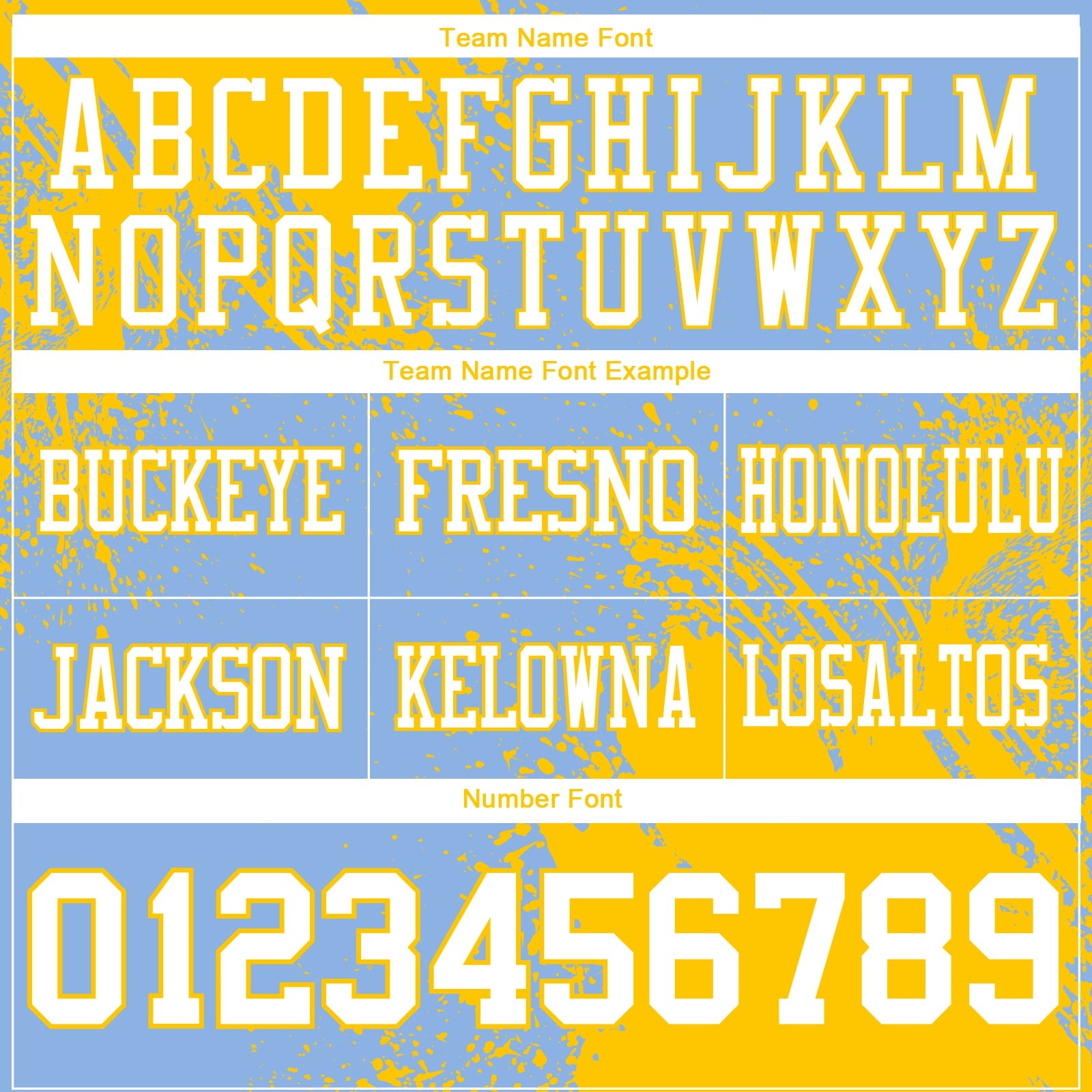 Custom Light Blue White-Yellow 3D Pattern Abstract Brush Stroke Authentic Football Jersey