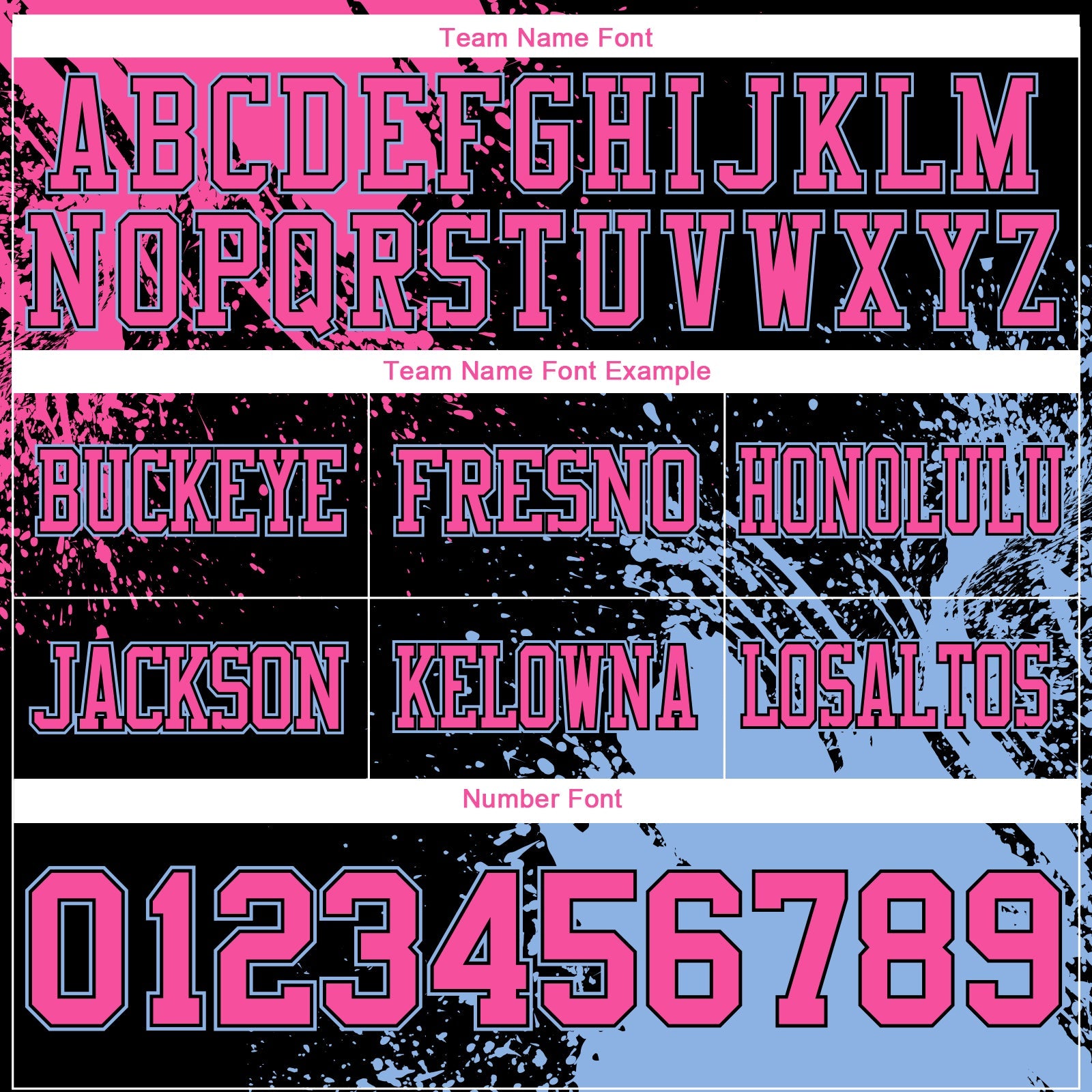 Custom Black Pink-Light Blue 3D Pattern Abstract Brush Stroke Authentic Football Jersey