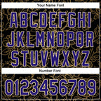 Custom Stitched Black Dark Purple-Cream 3D Pattern Design Golden Subtle Floral Sports Pullover Sweatshirt Hoodie