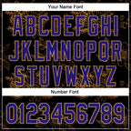 Custom Stitched Black Dark Purple-Old Gold 3D Pattern Design Golden Subtle Floral Sports Pullover Sweatshirt Hoodie