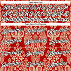 Custom Stitched Red White Cream-Black 3D Pattern Design Ethnic Paisley Floral Bandana Sports Pullover Sweatshirt Hoodie