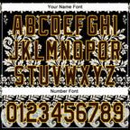 Custom Stitched Black Brown Cream-Yellow 3D Pattern Design Ethnic Paisley Floral Bandana Sports Pullover Sweatshirt Hoodie