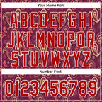 Custom Stitched Crimson Red-White 3D Pattern Design Ethnic Paisley Floral Bandana Sports Pullover Sweatshirt Hoodie