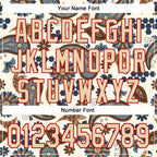 Custom Stitched Cream City Cream-Red 3D Pattern Design Ethnic Paisley Floral Bandana Sports Pullover Sweatshirt Hoodie