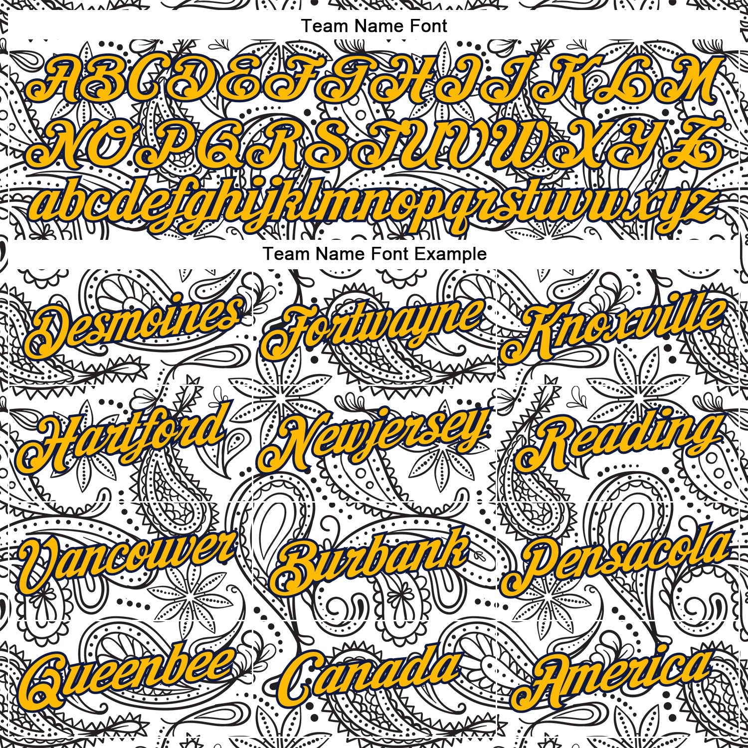 Custom Stitched White Gold-Navy 3D Pattern Design Ethnic Paisley Floral Bandana Sports Pullover Sweatshirt Hoodie