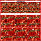 Custom Stitched Red Navy-Gold 3D Pattern Design Ethnic Paisley Floral Bandana Sports Pullover Sweatshirt Hoodie