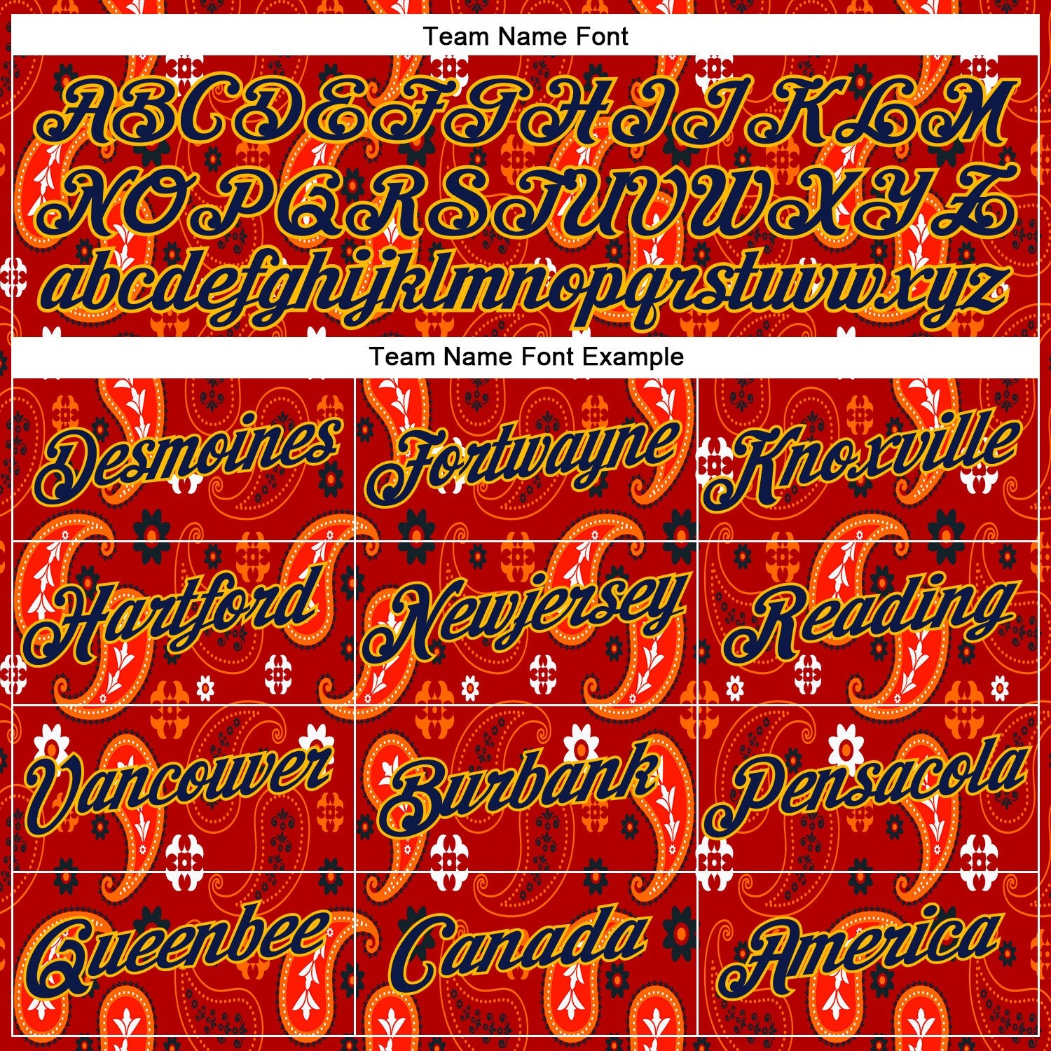 Custom Stitched Red Navy-Gold 3D Pattern Design Ethnic Paisley Floral Bandana Sports Pullover Sweatshirt Hoodie