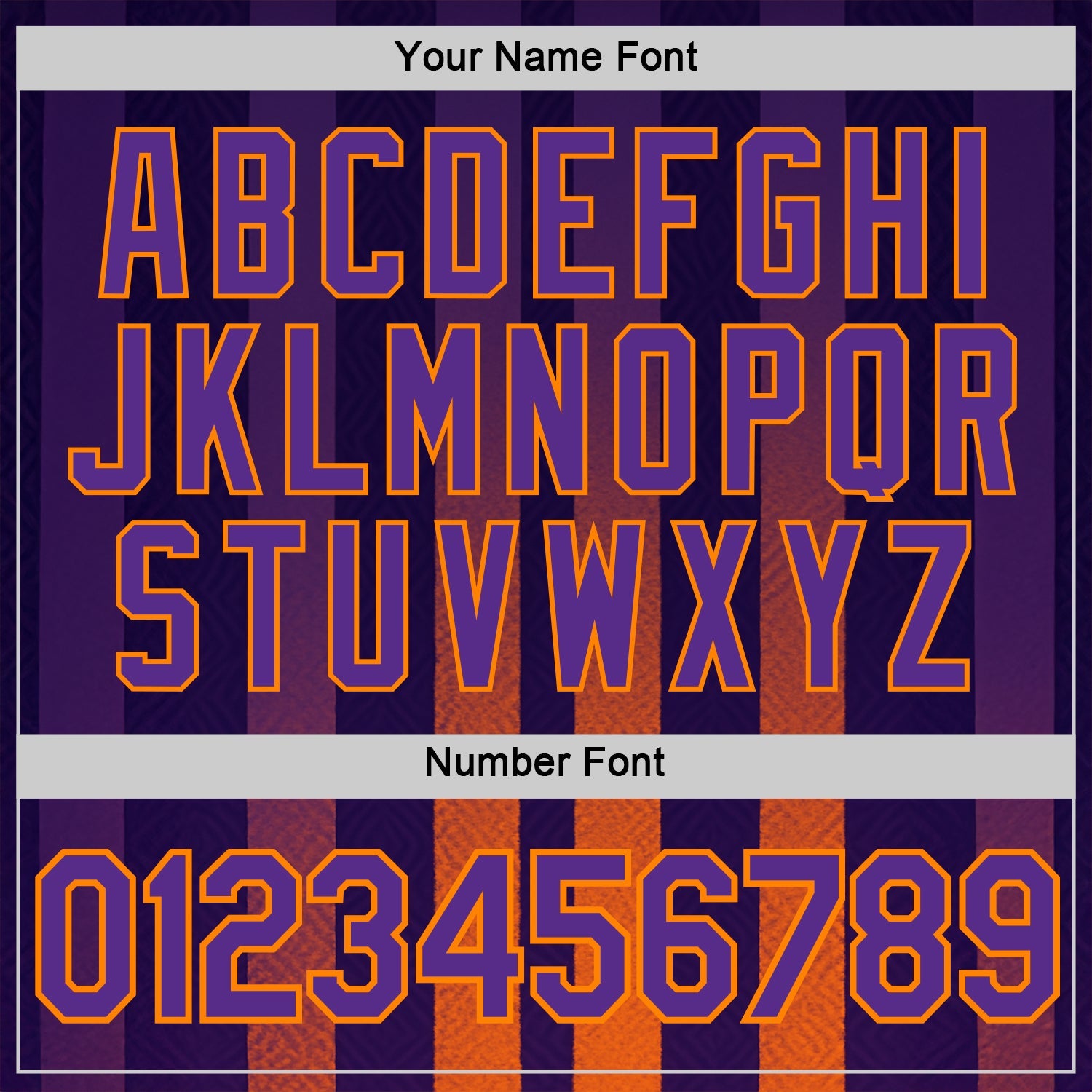 Custom Purple Orange-Bay Orange 3D Pattern Design Sunset Gradient Stripe Sportswear Performance T-Shirt