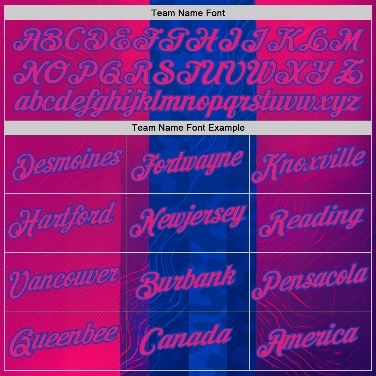 Custom Blue Hot Pink Red-Thunder Blue 3D Pattern Design Neon Stripe Sportswear Performance T-Shirt