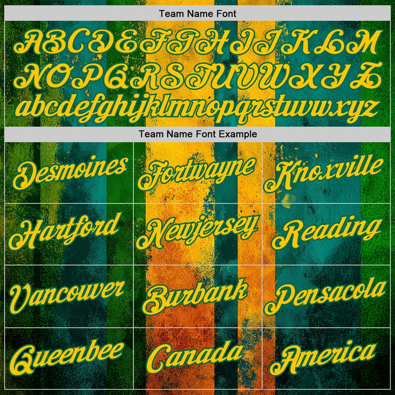 Custom Green Yellow-Kelly Green 3D Pattern Design Brazil Stripe Sportswear Performance T-Shirt