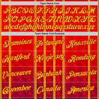 Custom Red Yellow 3D Pattern Design Spain Stripe Sportswear Performance T-Shirt