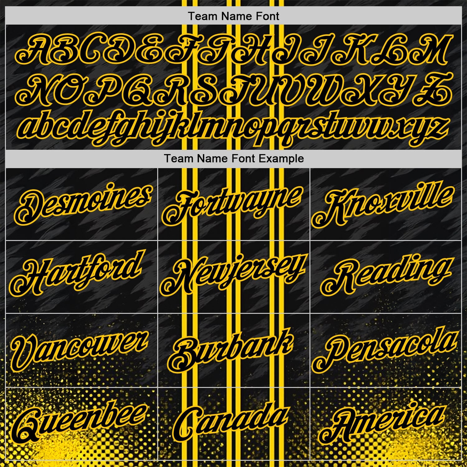 Custom Black Yellow 3D Pattern Design Germany Stripe Sportswear Performance T-Shirt