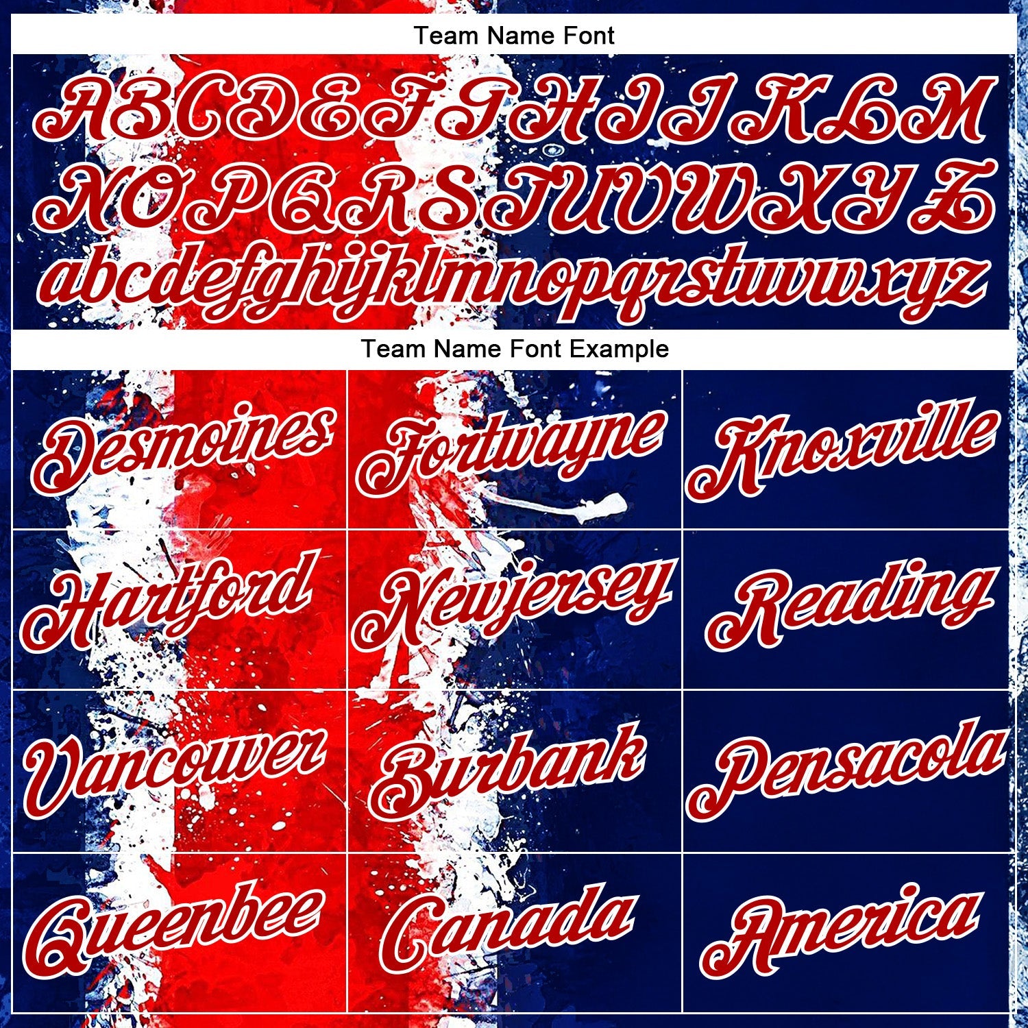 Custom Stitched Blue Red-White 3D Pattern Design American Inspired Graffiti Splash Sportswear Pullover Sweatshirt Hoodie