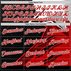 Custom Stitched Red Black-White 3D Pattern Design Canada Germany Inspired Claw Mark Sportswear Pullover Sweatshirt Hoodie