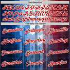 Custom Stitched Blue Red-White 3D Pattern Design American French Inspired Geometric Shape Sportswear Pullover Sweatshirt Hoodie