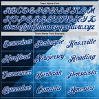 Custom Stitched Blue Royal-White 3D Pattern Design Argentine Inspired Geometric Tribal Watercolor Sportswear Pullover Sweatshirt Hoodie