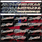 Custom Stitched Black Vintage USA Flag Crimson-White 3D American Flag Retro Distressed Eagle Grunge Sports Pullover Sweatshirt Hoodie