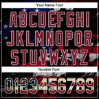 Custom Stitched Black Vintage USA Flag Crimson-White 3D American Flag Retro Distressed Eagle Grunge Sports Pullover Sweatshirt Hoodie