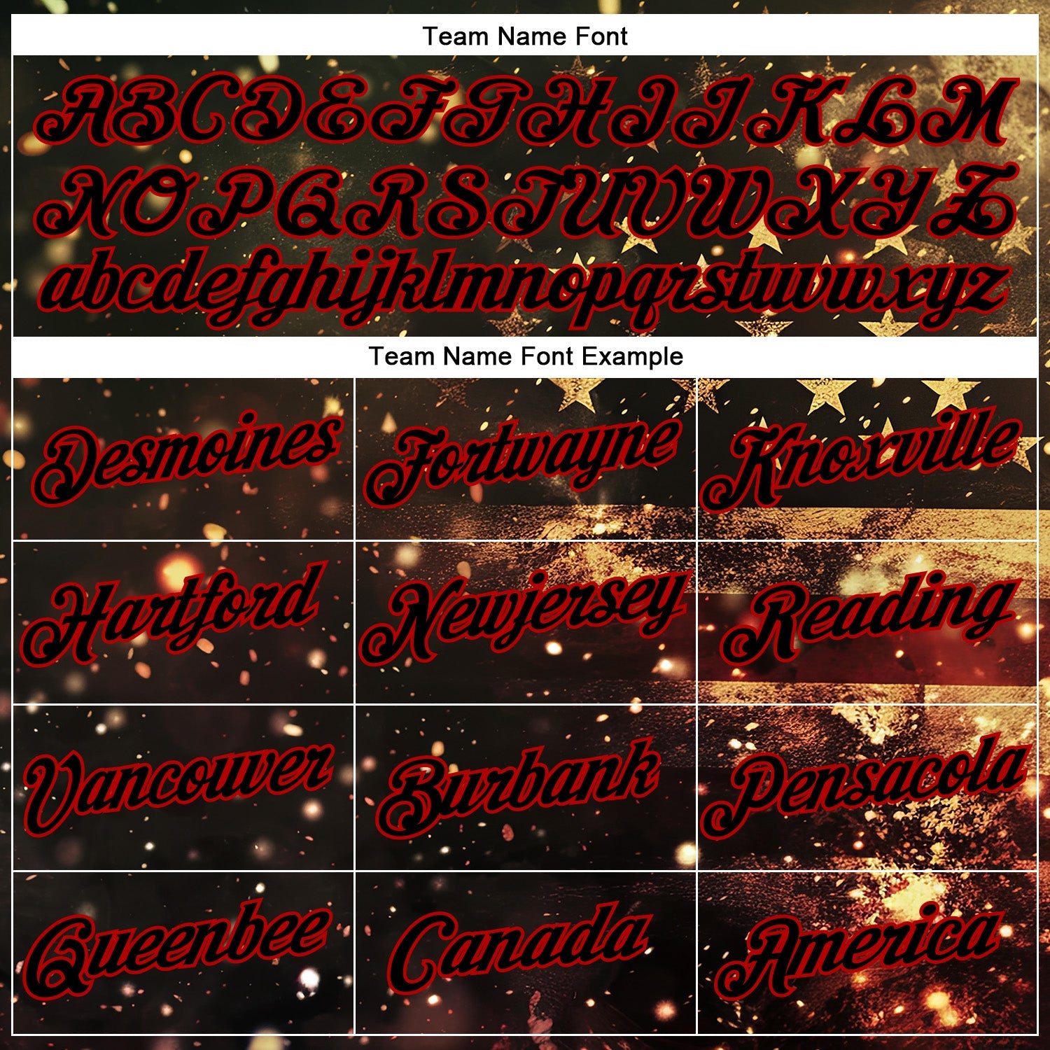 Custom Stitched Black Red 3D American Flag Retro Distressed Sparkle Grunge Sports Pullover Sweatshirt Hoodie