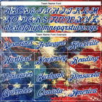 Custom Stitched Royal Red-White 3D American Flag Retro Distressed Eagle Grunge Sports Pullover Sweatshirt Hoodie