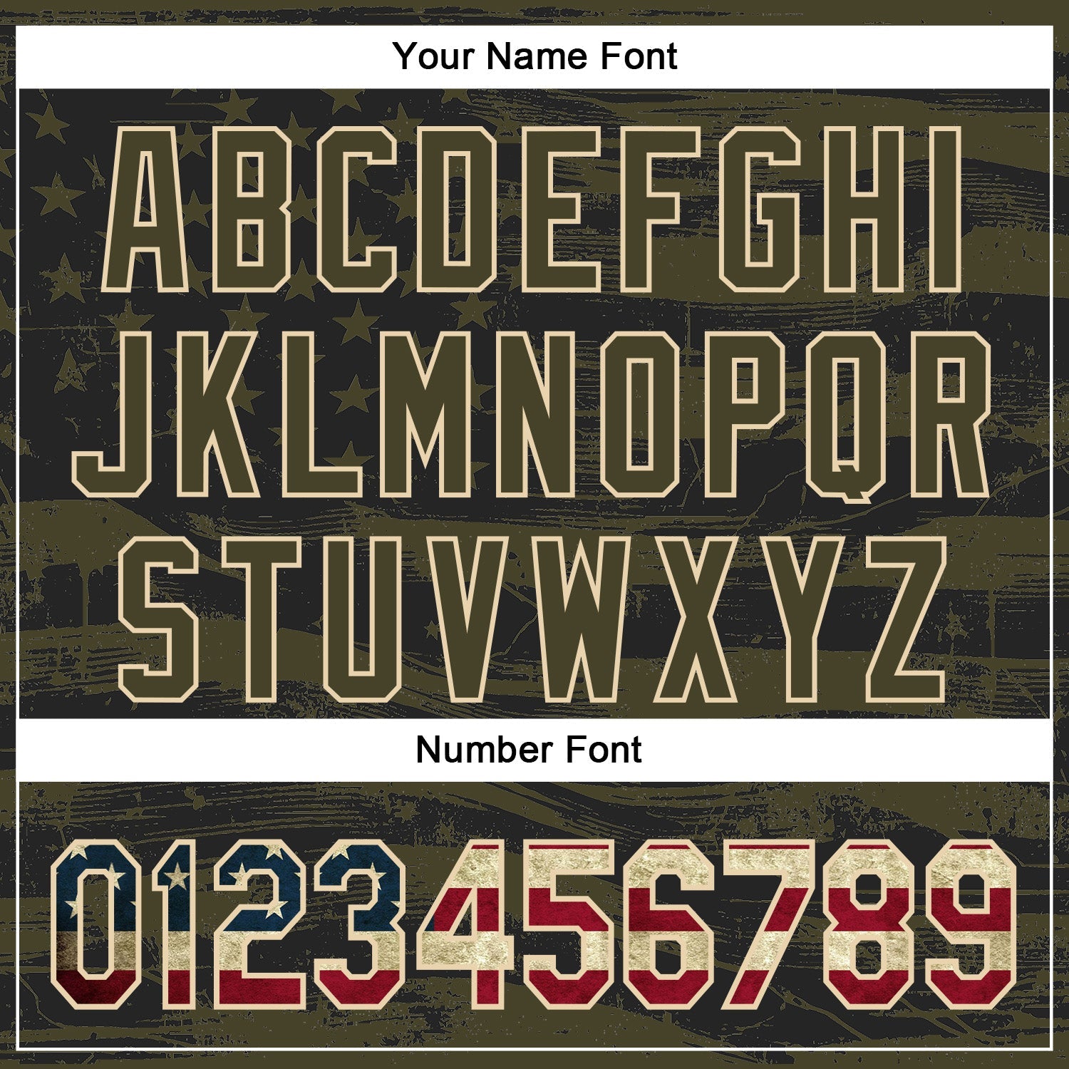 Custom Stitched Olive Vintage USA Flag-City Cream 3D American Flag Retro Distressed Grunge Salute To Service Sports Pullover Sweatshirt Hoodie