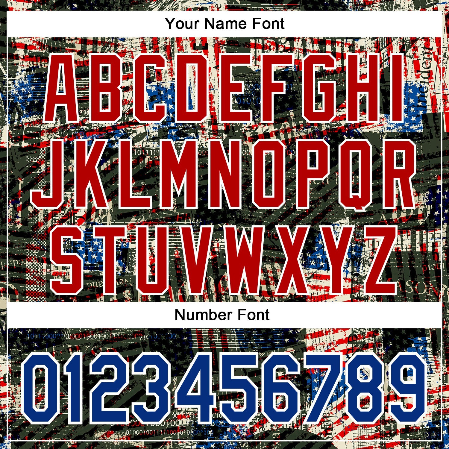 Custom Stitched Black Royal Red-White 3D American Flag Retro Distressed Grunge Sports Pullover Sweatshirt Hoodie