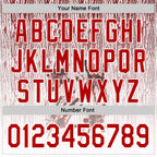 Custom White Red-Black 3D Halloween Creepy Blood Horror Authentic Baseball Jersey