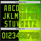 Custom Black Neon Green 3D Halloween Spooky Pumpkin Authentic Baseball Jersey