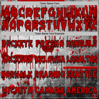 Custom Gray Red-Black 3D Halloween Creepy Blood Horror Sports Pullover Sweatshirt Hoodie