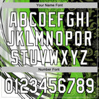 Custom Green White-Black 3D Halloween Spooky Sportswear Pullover Sweatshirt Hoodie