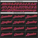 Custom Stitched Black Purple-Orange 3D Pattern Design Abstract Brush Stroke Sports Pullover Sweatshirt Hoodie