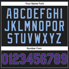 Custom Stitched Black Purple-Light Blue 3D Pattern Design Abstract Brush Stroke Sports Pullover Sweatshirt Hoodie