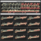 Custom Stitched Black Vintage USA Flag Crimson-Cream 3D Pattern Design Abstract Brush Stroke Sports Pullover Sweatshirt Hoodie