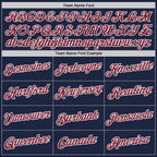Custom Stitched Navy Crimson-White 3D Pattern Design Abstract Brush Stroke Sports Pullover Sweatshirt Hoodie