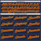 Custom Stitched Navy Crimson-Gold 3D Pattern Design Abstract Brush Stroke Sports Pullover Sweatshirt Hoodie