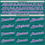 Custom Stitched Teal Purple-White 3D Pattern Design Abstract Brush Stroke Sports Pullover Sweatshirt Hoodie