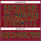 Custom Stitched Crimson Navy-Gold 3D Pattern Design Abstract Brush Stroke Sports Pullover Sweatshirt Hoodie