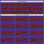 Custom Stitched Purple Black-Orange 3D Pattern Design Abstract Brush Stroke Sports Pullover Sweatshirt Hoodie