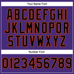 Custom Stitched Purple Black-Orange 3D Pattern Design Abstract Brush Stroke Sports Pullover Sweatshirt Hoodie