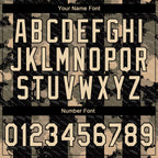 Custom Stitched Black City Cream 3D Pattern Design Line Sports Pullover Sweatshirt Hoodie