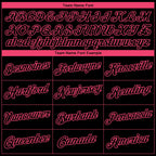 Custom Stitched Black Green-Neon Pink 3D Pattern Design Ball Sports Pullover Sweatshirt Hoodie