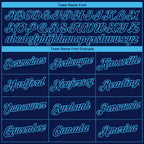 Custom Stitched Navy Orange-Sky Blue 3D Pattern Design Ball Sports Pullover Sweatshirt Hoodie