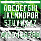 Custom Stitched Black White Grass Green-Gray 3D Pattern Design Splash Sports Pullover Sweatshirt Hoodie